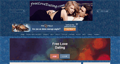 Desktop Screenshot of freelovedating.com
